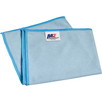 Window Cleaning Cloth, Microfibre, Blue Helyx Safety & Industrial Supplies