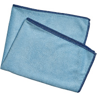 SilverCloth Dust Cloth, Microfibre, Blue Helyx Safety & Industrial Supplies