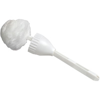 Cleaning Swab with Cup, 14-1/2" L, Acrylic Bristles, White Helyx Safety & Industrial Supplies