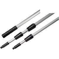 3-Piece Extension Handle, Aluminum, Telescopic, Threaded Taper Tip, 1" Diameter, 360" Length Helyx Safety & Industrial Supplies