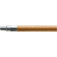 Handle with Metal Tip, Wood, ACME Threaded Tip, 15/16" Diameter, 54" Length Helyx Safety & Industrial Supplies