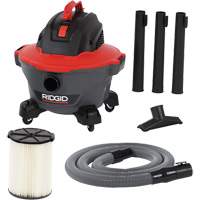 RT0600 NXT Wet/Dry Vac, Wet-Dry, 4.25 HP, 6 US Gal. (22.7 Litres) Helyx Safety & Industrial Supplies