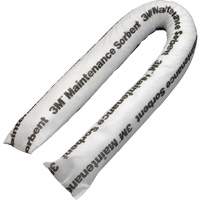 Maintenance Sorbent Mini-Boom, Universal, 4' L x 3" W, 15.6 gal Absorbancy Helyx Safety & Industrial Supplies