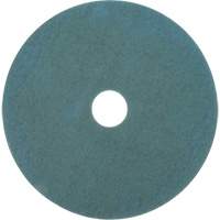 Floor Pad, 17", Burnishing, Aqua Helyx Safety & Industrial Supplies