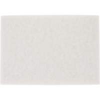 TopLine Speed Floor Pad, 14" x 20", Buffing/Cleaning/Polish, White Helyx Safety & Industrial Supplies