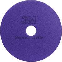 Hi-Performance Pad, 12", Cleaning/Polish, Purple Helyx Safety & Industrial Supplies