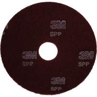 Hi-Performance Pad, 17", Stripping, Maroon Helyx Safety & Industrial Supplies