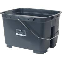 Seau double, Capacit&eacute; de 4,75 gal. US (19 pintes), Gris Helyx Safety & Industrial Supplies
