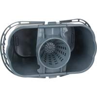Seau et essoreuse pour vadrouille, Passoire, 3,75 gal. US (15 pintes), Gris Helyx Safety & Industrial Supplies