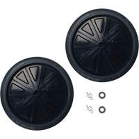Replacement Wheel Kit for Receptacle Dolly Helyx Safety & Industrial Supplies