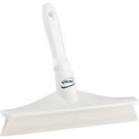 Ultra Hygiene Bench Squeegee, 10", White Helyx Safety & Industrial Supplies