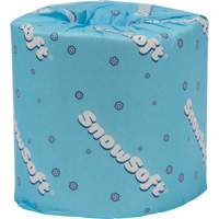Papier hygi&eacute;nique de premi&egrave;re qualit&eacute; Snow Soft, 2 Pli, 500 Feuilles/Rouleu, Longueur 145', Blanc Helyx Safety & Industrial Supplies