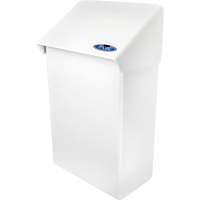 Poubelle pour serviettes hygi&eacute;niques mont&eacute;e en surface Helyx Safety & Industrial Supplies