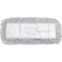 Dust Mop, Tie-On Style, Cotton, 18" L x 5" W Helyx Safety & Industrial Supplies