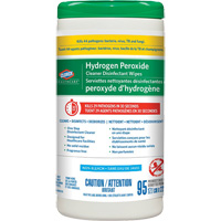 Lingettes d&eacute;sinfectantes et nettoyantes &agrave; base de peroxyde d'hydrog&egrave;ne Healthcare, 95 lingettes Helyx Safety & Industrial Supplies