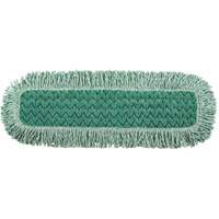 Tampon avec frange pour vadrouille &agrave; &eacute;pousseter Hygen, Style Boucles et crochets, Microfibre, 27-1/2" lo x 9" la Helyx Safety & Industrial Supplies