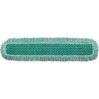Tampon avec frange pour vadrouille &agrave; &eacute;pousseter Hygen, Style Boucles et crochets, Microfibre, 40" lo x 9" la Helyx Safety & Industrial Supplies