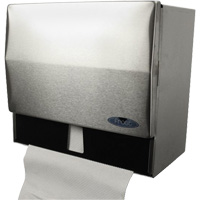Distributeur d'essuie-mains universel, Manuel, 10,5" la x 6,75" p x 9,5" h Helyx Safety & Industrial Supplies