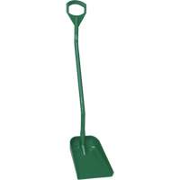 Ergonomic Small Blade Shovel, 50" Length, Plastic, Green Helyx Safety & Industrial Supplies