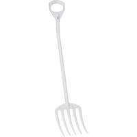 Hygienic Fork, 49" Length, Plastic, White Helyx Safety & Industrial Supplies