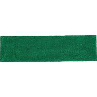 Tampon de vadrouille &agrave; t&ecirc;te plate adaptable, Finition, Microfibre, 5-1/2" x 19-1/2" Helyx Safety & Industrial Supplies