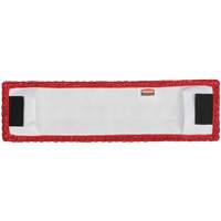 Tampon de vadrouille &agrave; t&ecirc;te plate adaptable, Finition, Microfibre, 5-1/2" x 19-1/2" Helyx Safety & Industrial Supplies