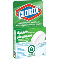 Nettoyant automatique &agrave; l'eau de Javel pour toilettes, 100 g, Tampon Helyx Safety & Industrial Supplies