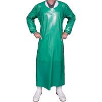 Top Dog 6 Mil. Gown, X-Large, Green, Polyurethane Helyx Safety & Industrial Supplies