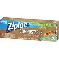 Ziploc&reg; Compostable Sandwich Bags Helyx Safety & Industrial Supplies