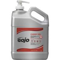 Nettoyant &agrave; mains, Gel/Pierre ponce, 4,5 L, Bouteille &agrave; pompe, Cerise Helyx Safety & Industrial Supplies