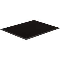 Gritstop Fingermat Entrance Matting, Rubber, Scraper Type, Finger Tip Style Pattern, 3' x 5', Black Helyx Safety & Industrial Supplies