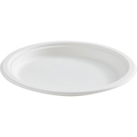 Assiette ronde en fibre compostable Helyx Safety & Industrial Supplies
