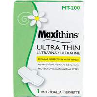Serviettes Maxi Maxithins ultra minces avec ailes Helyx Safety & Industrial Supplies