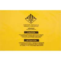 Doublures pour d&eacute;chets dangereux, Amiante, 40" lo x 26" la, 3 mils Helyx Safety & Industrial Supplies