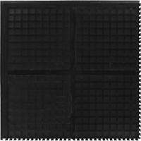Hog Heaven III Comfort Modular Centre Tile, Corrugated, 3' x 3' x 3/4", Black, Nitrile Helyx Safety & Industrial Supplies