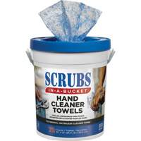 Serviettes nettoyantes pour les mains, 72 lingettes, 12" x 10" Helyx Safety & Industrial Supplies