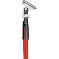 Manche rouge pour vadrouille &agrave; &eacute;pousseter Clipper, Fibre de verre, 1" dia, 60" lo Helyx Safety & Industrial Supplies