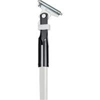 Manche blanche pour vadrouille &agrave; &eacute;pousseter Clipper, Fibre de verre, 1" dia, 60" lo Helyx Safety & Industrial Supplies