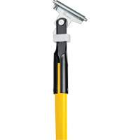 Manche jaune pour vadrouille &agrave; &eacute;pousseter Clipper, Fibre de verre, 1" dia, 60" lo Helyx Safety & Industrial Supplies