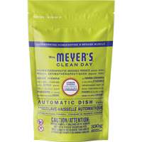 Mrs. Meyer's&reg; Clean Day Automatic Dish Pacs Detergent, Pods, 330 g, Lemon Verbena Helyx Safety & Industrial Supplies