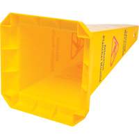 C&ocirc;ne d'avertissement de plancher mouill&eacute;, Bilingue avec pictogramme Helyx Safety & Industrial Supplies