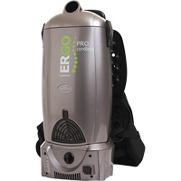 Ergo Pro Cordless Backpack Vacuum, 2 US Gal. (7.57 Litres) Helyx Safety & Industrial Supplies