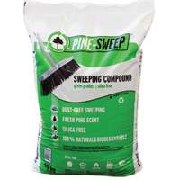 Compos&eacute; de balayage biod&eacute;gradable Pine Sweep, Sac, 44 lb (20 kg) Helyx Safety & Industrial Supplies