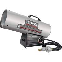 Forced Air Construction Heater, Contractor, Propane, 125000 BTU/H Helyx Safety & Industrial Supplies