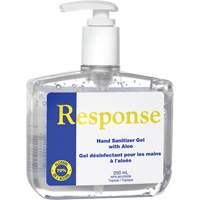 Response&reg; Hand Sanitizer Gel with Aloe, 250 ml, Pump Bottle, 70% Alcohol Helyx Safety & Industrial Supplies