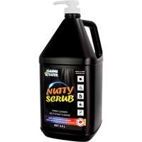 Nettoyant &agrave; mains avec exfoliant en coquille de noyer Nutty Scrub, Pierre ponce, 3,5 L, Bouteille, Sans parfum Helyx Safety & Industrial Supplies