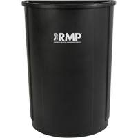 Poubelle demi-ronde, Poly&eacute;thyl&egrave;ne, 21 gal. US Helyx Safety & Industrial Supplies