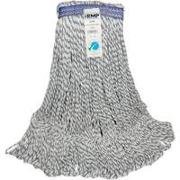 Candy-Striped Mop Head, Floor Finishing, Synthetic, 24 oz., Loop Style Helyx Safety & Industrial Supplies