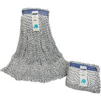 Candy-Striped Mop Head, Floor Finishing, Synthetic, 24 oz., Loop Style Helyx Safety & Industrial Supplies