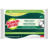 &eacute;ponge &agrave; r&eacute;curer pour les travaux intenses Scotch-Brite, &agrave; r&eacute;curer, 2-3/5" la x 4-2/5" l Helyx Safety & Industrial Supplies